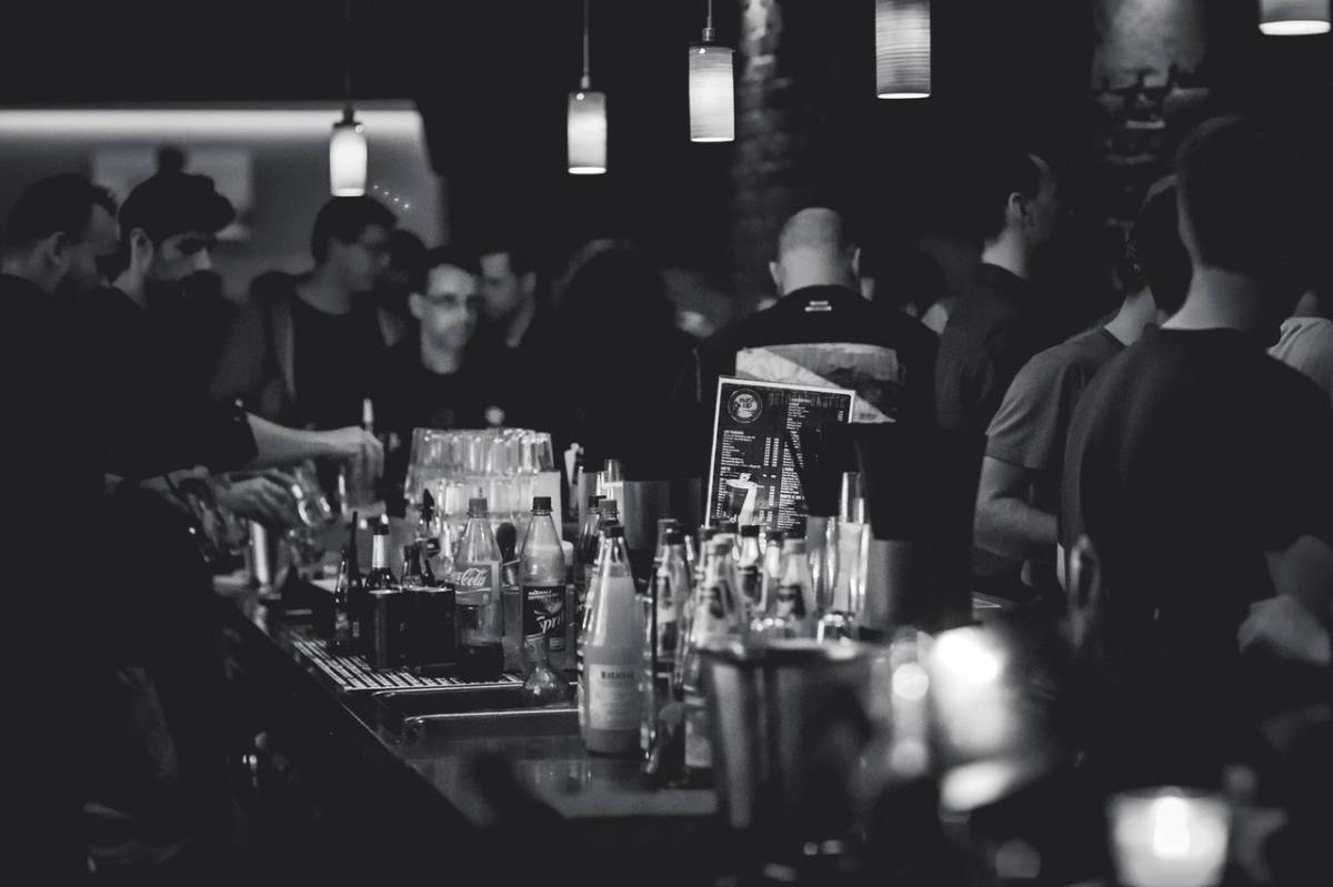 people in a bar